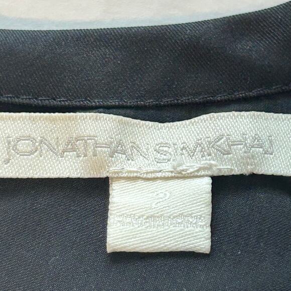 Jonathan Simklhai resort vogue runway 2014 peplum contrast panel dress size 2 - Picture 7 of 8